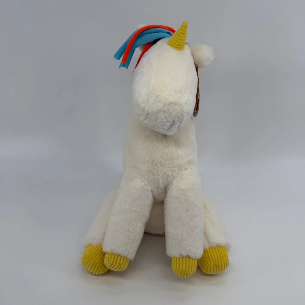 Gigglescape Rainbow Unicorn Plush White Stuffed Animal 14 inch 2024 Target Toy
